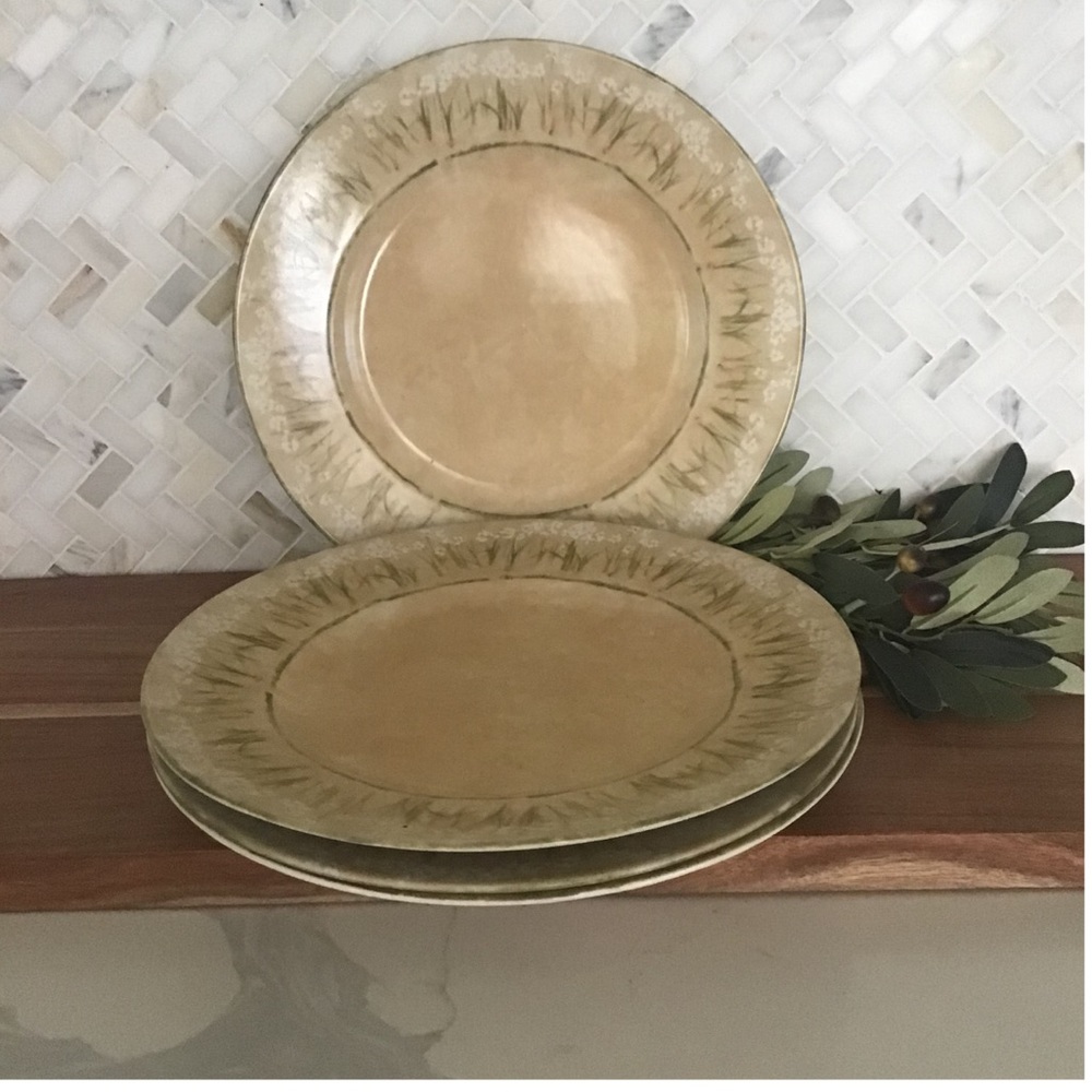 Cheri Blum for 222 Fifth PTS International “Narcissus” Four Dinner Plates